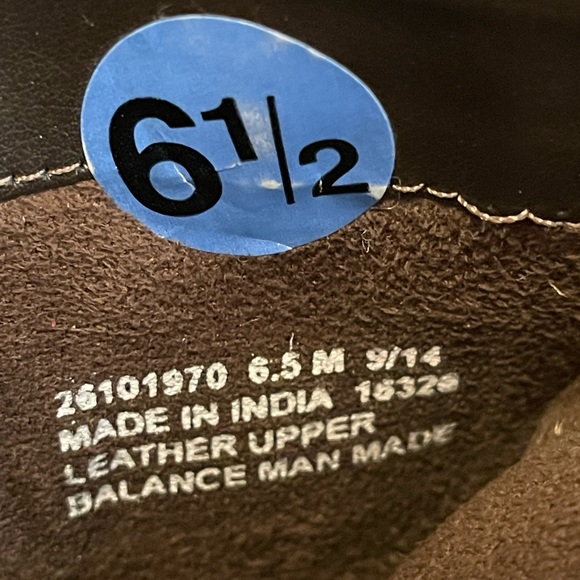 🤎 Clarks Plaza Steer Brown Knee High Boots 6.5 Leather Upper Suede Moto Comfy - Picture 7 of 9